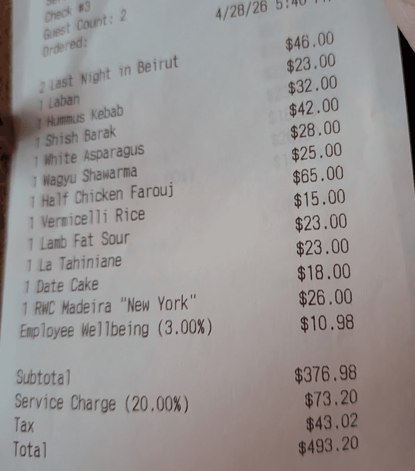 receipt